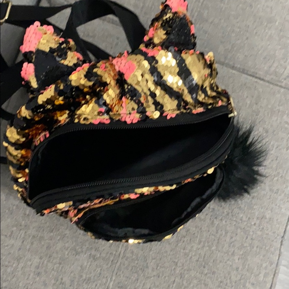 Girls' Flip Sequin Mini Backpack - Picture 7 of 8